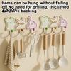 Modular Splicing Hooks for Entryway Cartoon Puzzle Key Hook, Heavy Duty Traceless Plastic Wall Hanger, Adhesive Aprons Space Saving Self Hook Spatulas