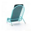 Wrought Iron Phone Stand Heavy Duty Stable Base Ergonomic Design Universal Holder for Bed Desk All Smart Phones