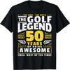 50th Birthday Golf Player 50 Years Old Golfer T-Shirt