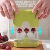 Plastic Cherry Pit Remover Efficient Cherry Slicer Portable Fruit Corer  Salad Making