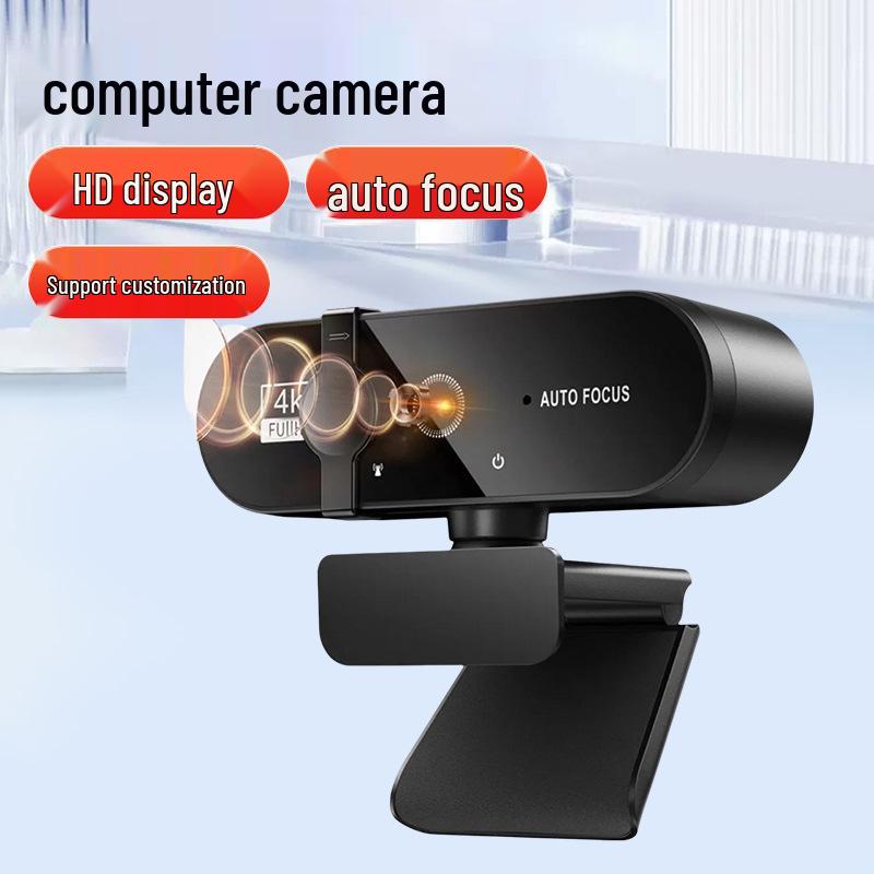 4K Auto-Focus Webcam for Online Classes and Live Streaming