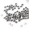 Cloth Crystal Inlay Rapid 7mm Rivets Spots Studs Cap for DIY Leather Craft Decoration(#2)
