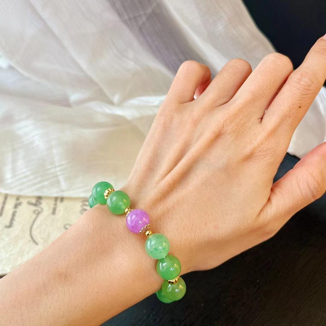 Retro Fresh Summer Dongling Jade Bracelet Atmosphere Bracelet Niche Premium