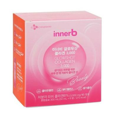 CJ Inner B Glow Shot Kollajen 50ml x 6'lı Paket (6 günlük tedarik)