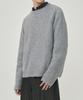 TOFFEE Soft Crew Neck Knit (Ash Blue)