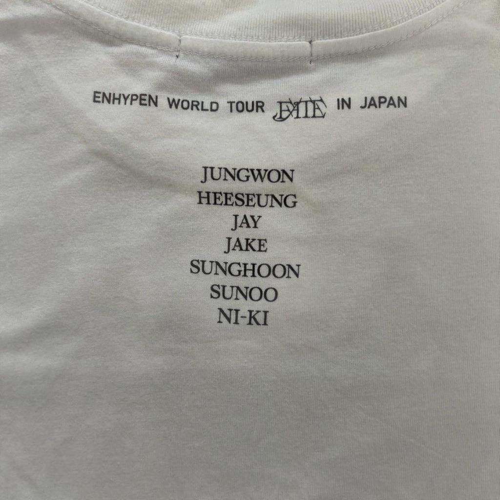 [USED] ENHYPEN FATE IN JAPAN Enhypen T-shirt White