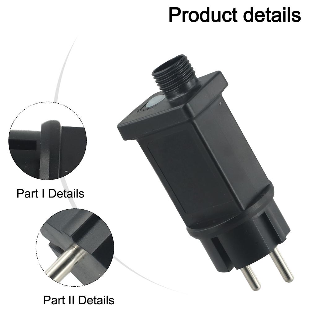 Tough Weather Resistant 24V String Light Transformer with Multiple Modes