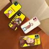 Lovely Curious G-George Monkey Phone Case For IPhone 16 15 14 Plus 15 13 12 11 Pro Max X XS MAX Matte Cover