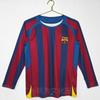 Mens Long Sleeve Retro Football Jersey Vintage Team Sportswear Soccer Fans