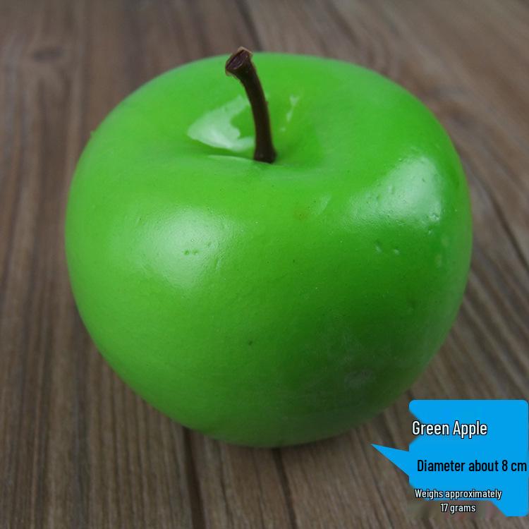 Red Apple, Orange, Grape, and Banana Fake Fruit Model for Decoration