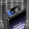 For OnePlus 13T 5G Matte Case Aluminium Alloy+PC Phone Cover Pop-Up Snap Lock