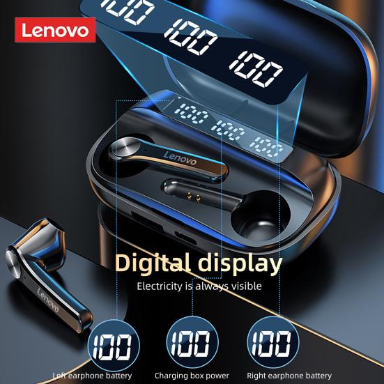 Lenovo 2Pcs QT81 Беспроводные наушники 