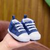 Lace-Up Soft Sole Baby Canvas Shoes for 0-1 Year Olds - Breathable and Casual for Spring & Autumn