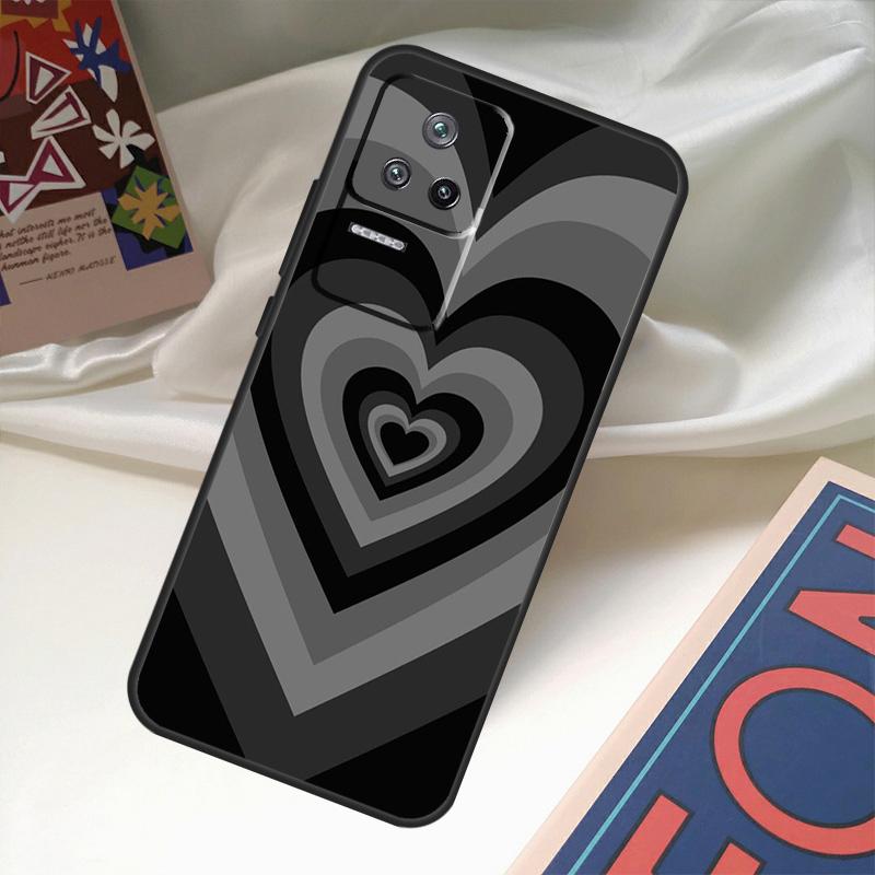 Colorful Heart Circle Love Case For POCO X6 Pro X3 X5 F3 F5 M5s M6 Pro Xiaomi 14 Ultra 11T 12T 13T Pro 12 13 Lite Cover