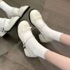 Japanese Less Mary Jane Shoes Season New National Style Round Head Low-top Non-slip Shoes