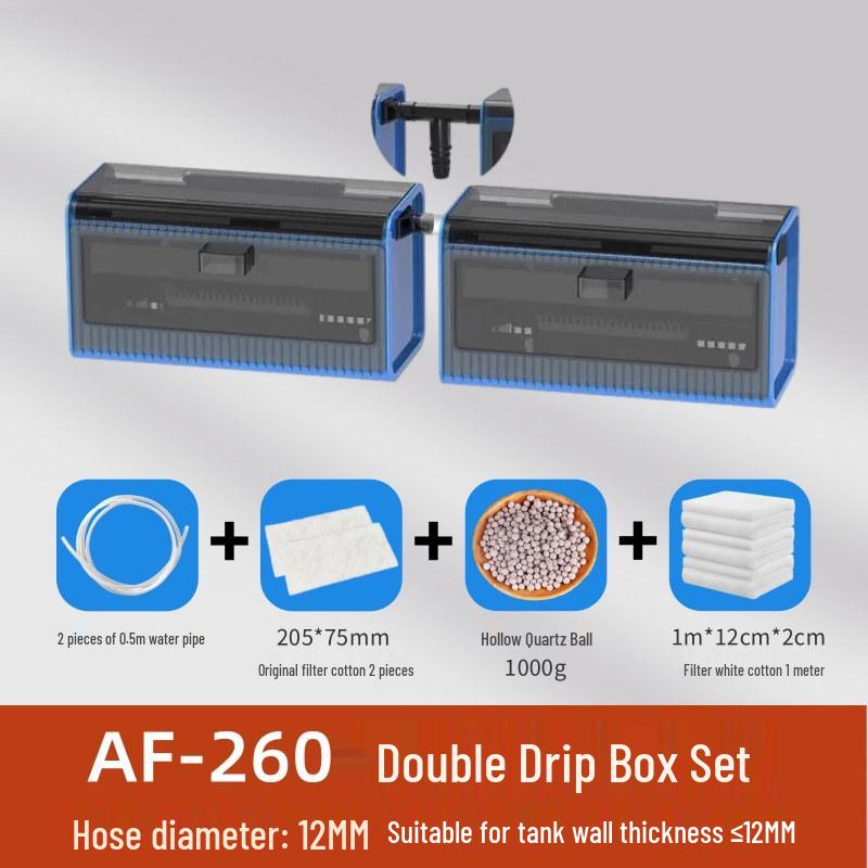 Top Filter System for Small Fish and Turtle Tanks: Purifies, Circulates, and Filters Water