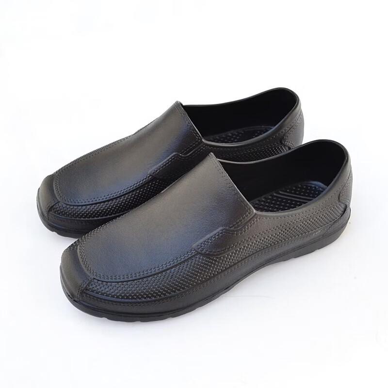 WEZHO Men s EVA Lightweight Waterproof Rain Shoes