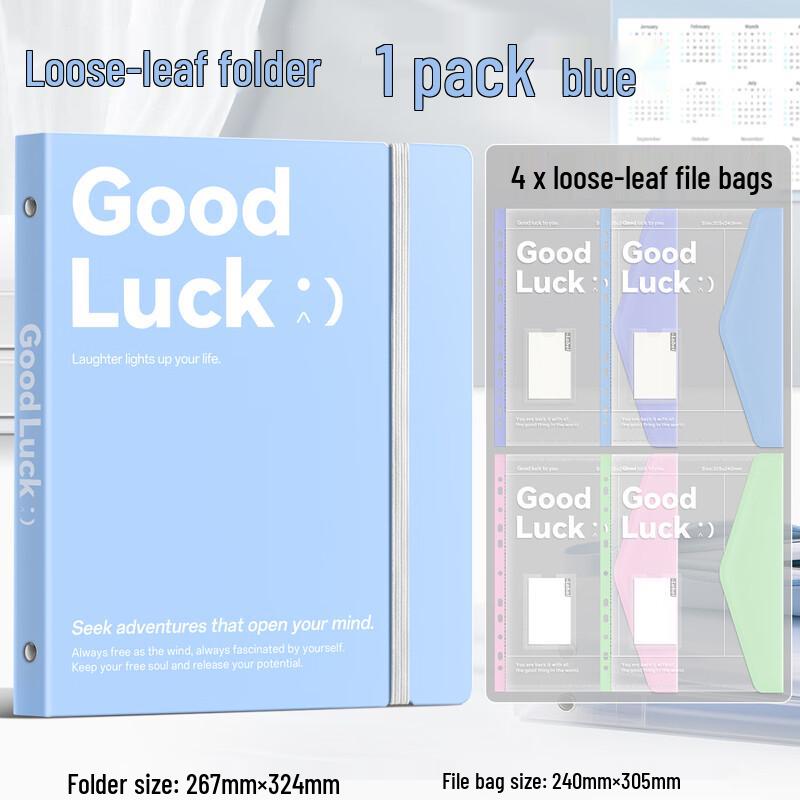A4 PP Loose-Leaf Folder & Document Organizer