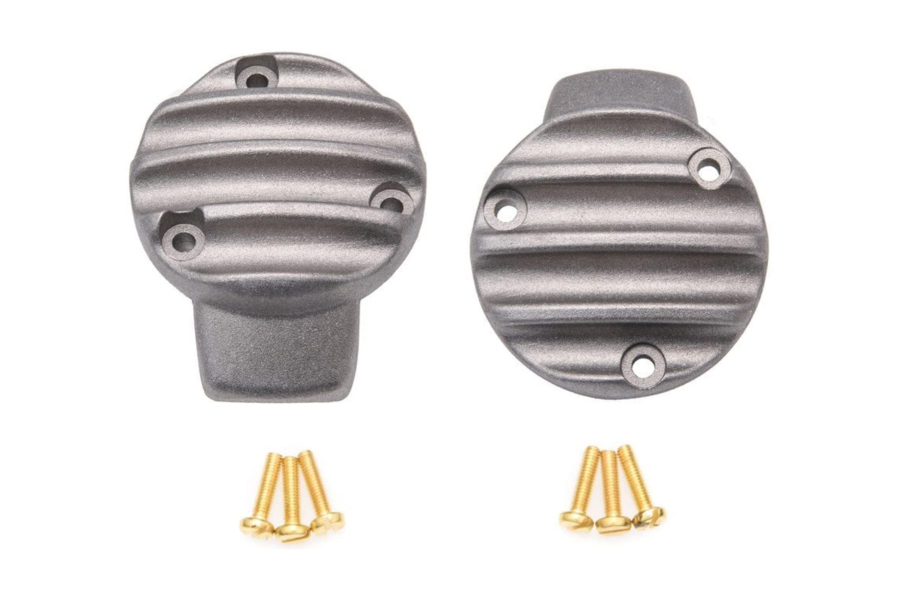 

Motone MMU056 Крышка дроссельной заслонки Bonneville T120 Saxton/R/RS Bobber Литой алюминий Ребристый Пескоструйная обработка