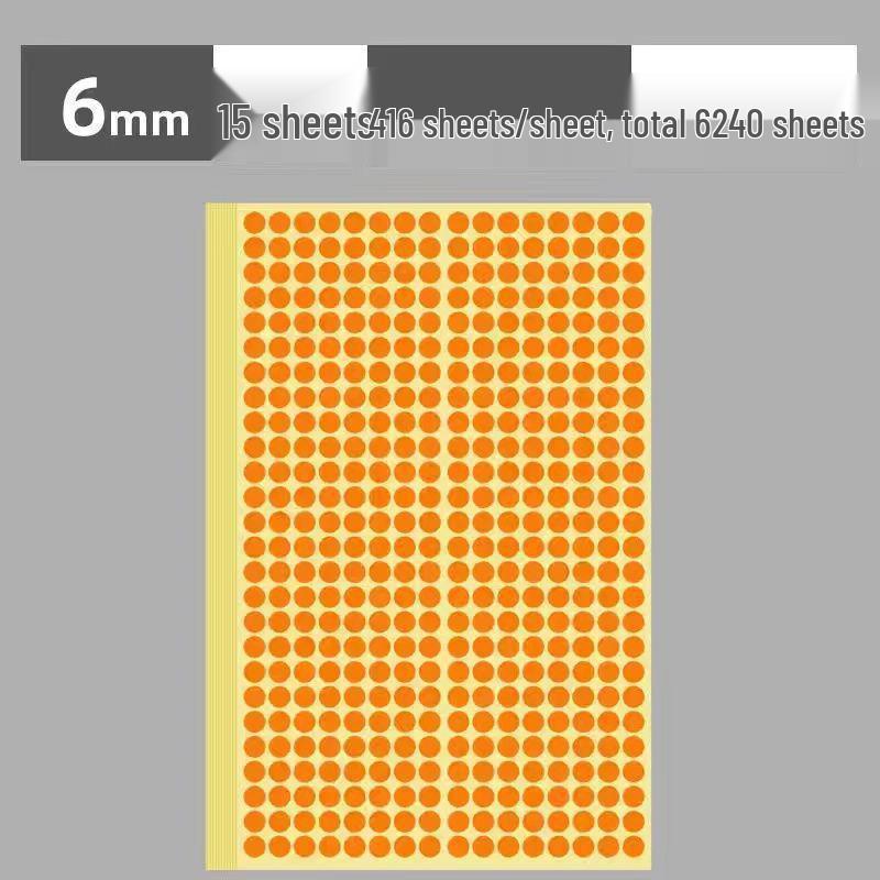 Белые круглые самоклеящиеся герметизирующие наклейки – Бумажные маркировочные этикетки для классификации