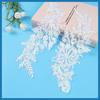 Embroidery Car Bone Pair Flower Wedding Dress Evening Dress Children'S Princess Dress Patch Pair Flower Bride Headdress Jewelry Headband Accessories