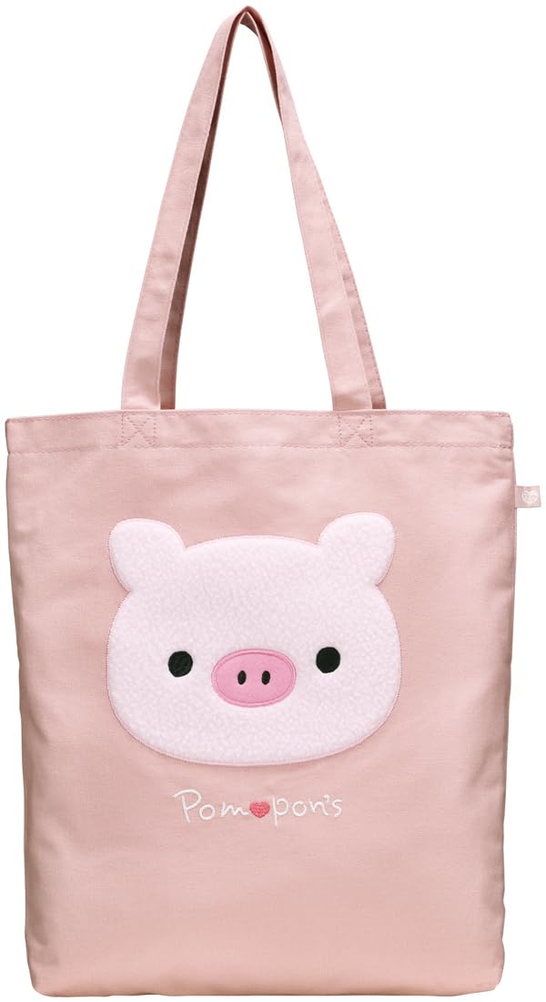 

Skater Canvas Tote Bag Pig Pompon s ZCTB1-A