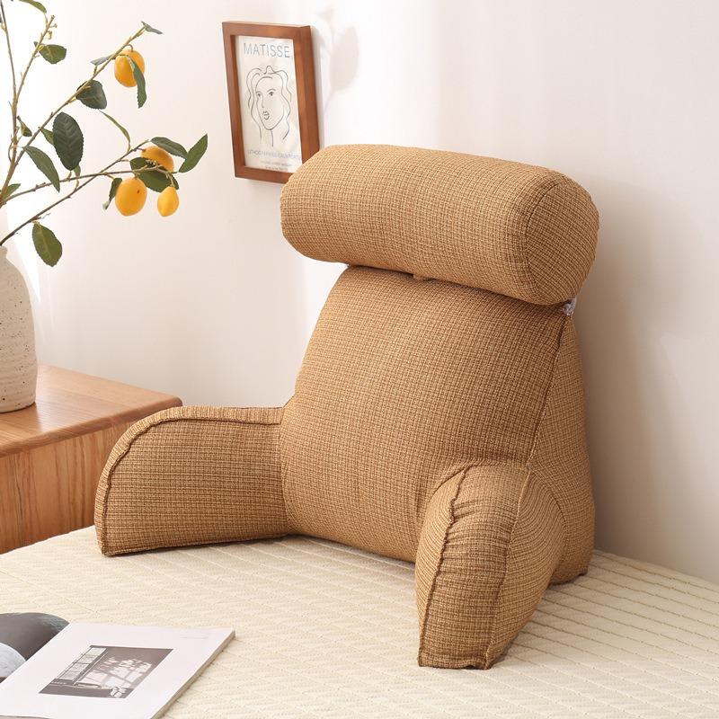 

New All Season Reading Pillow Office Sofa Bedside Back Cushion For Office Relief Bed Support Pain Cushions Backrest Lumbar Chair 75x40x40cm