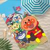 Cartoon A-ANPANMAN Towel Polyester Beach Towel Quick Dry Sand Free Bath Towel for Summer Pool Travel Vacation