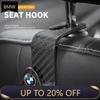 2025 E46 x5 4pcs Carbon Fibre Car Rear Seat Hook Hanger Storage Organizer Hooks for BMW E46 E85 E60 F10 E39 F30 E36 F20 E87 E90