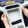 For Geely EX2 Xingyuan EMAS 5 2024-2026, Silicone Mat for the Central Console Gear Shift Panel, Interior Moldings,