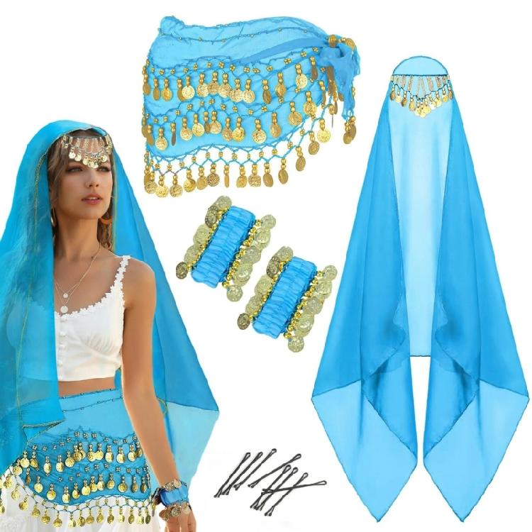 Belly Dance Stage Costume Lightweight Fabric Belly Dance Clothes For Comfort And Freedoms Of Movement