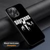 The Sopranos  Classic Movie Poster Phone Case For iPhone 16 15 14 13 12 11 Plus Pro Max Limited Black Hard Case Sheepskin