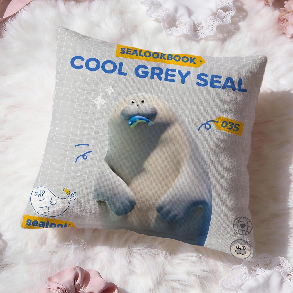 Anime S-SEALOOKS Kissenbezug Premium Komfort Wendbare Kissenhülle -Zwei-in-Eins-Design für jeden Raum & Autoinnenraum