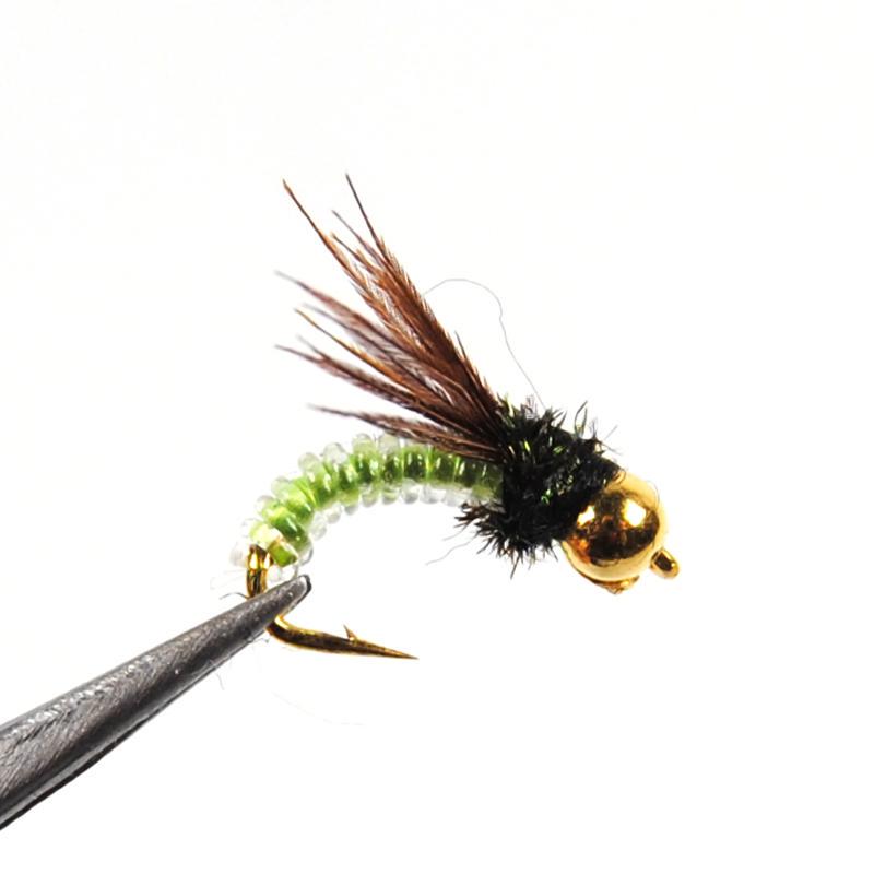 

10шт бусины PM Caddis #14, нимфы, сухая нахлыстовая ловля форели