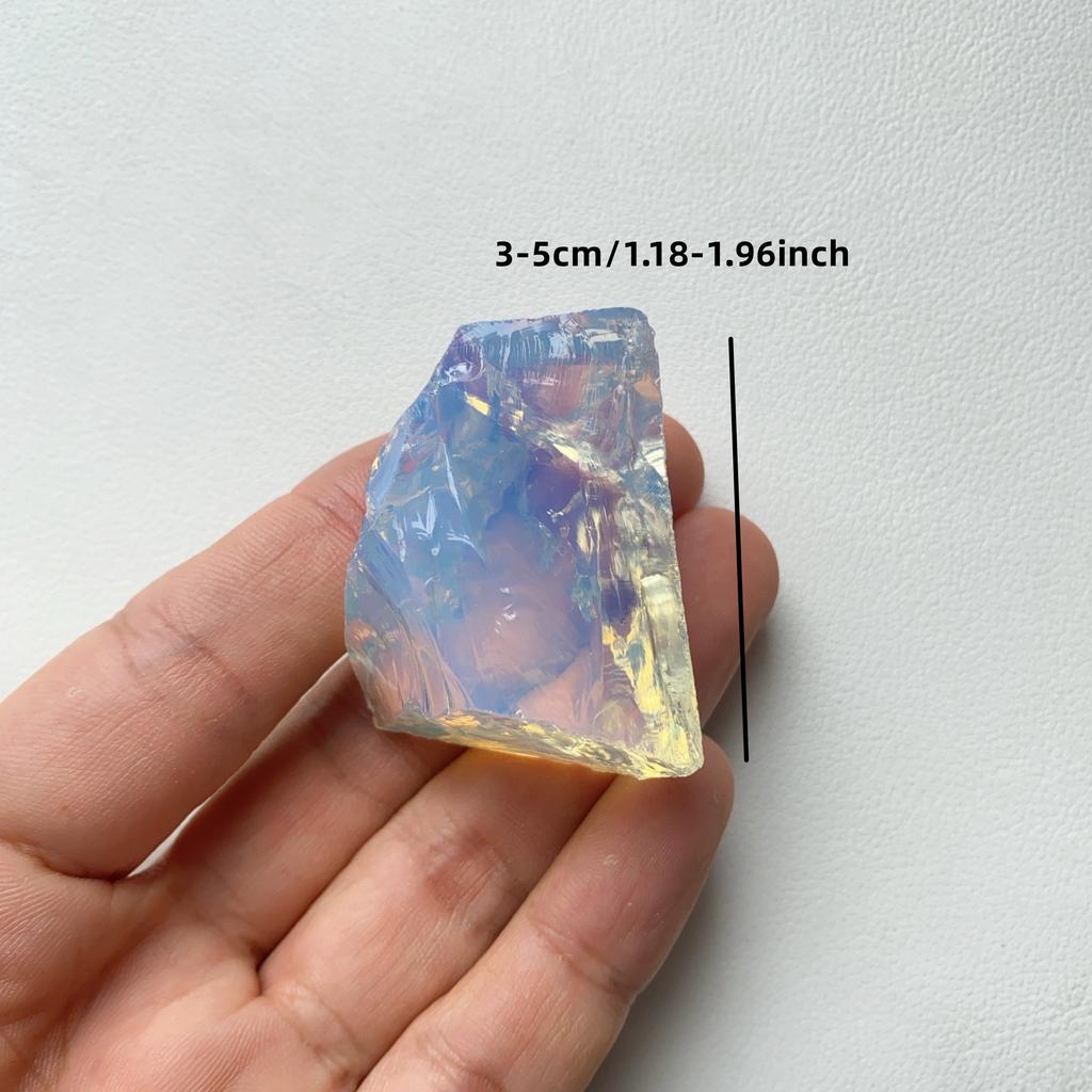 Glittering Raw Opal, Opal Rough Stones, Interior Decoration Diffuser Stone, An Opal with a Beautiful Golden Glow Healing Crystal