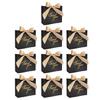 Festival European Style Paper Candy Box With Gold Embellishments Paper Candy Container for Parties and Ceremonies