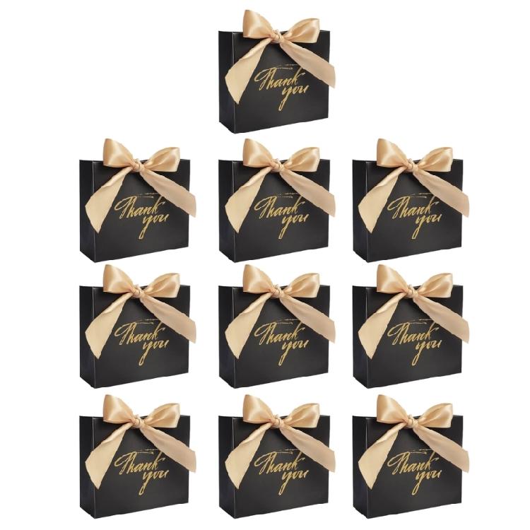 Festival European Style Paper Candy Box With Gold Embellishments Paper Candy Container for Parties and Ceremonies