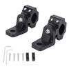 2pcs UTV Whip Light Mount 1.75 To 2 Inch Roll Cage Clamp 360 Degrees  Rotation Flag Off Road Light Mounting Brackets