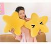 Multi-coloured star pillow super soft cute plush toy sleeping pillow for kids