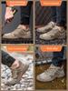 High-quality Safety Shoes Men Steel Toe Work Sneakers Indestructible Work Shoes Anti-smash Anti-puncture Safety Boots