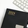 Custom Logo A5 PU Leather Agenda Planner Journal Notebook Office School Diary