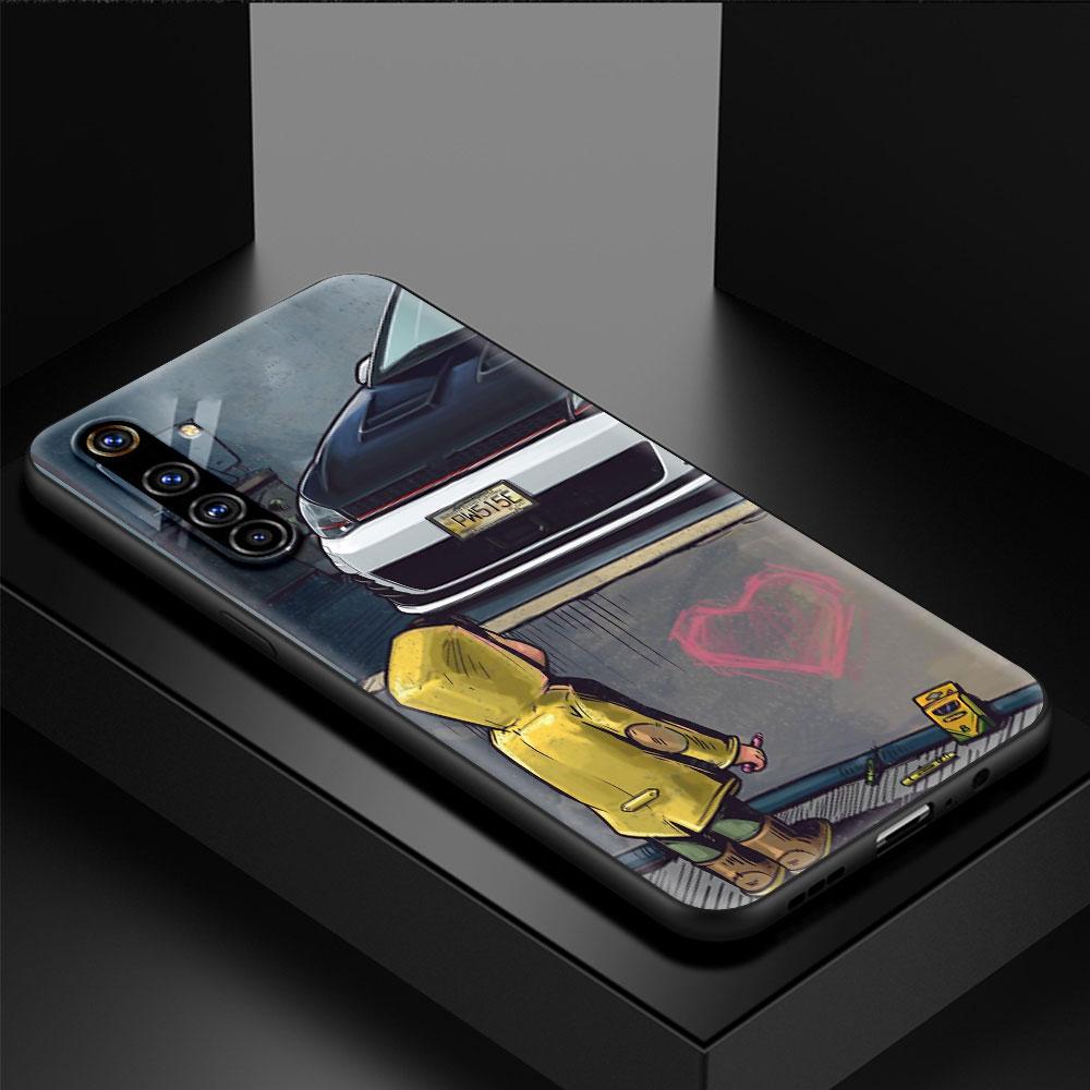 

Чехол для спортивного автомобиля JDM Tokyo Drift для Oppo A54 5G A53 A16 A74 A52 A9 2020, силиконовый чехол для Realme 9 8 7 6 Pro C3 C21 9 9 Pro Plus