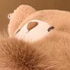 Winter Cartoon Bear Plush Hat Women Cute Warm Ear Protection All-Match Furry Lei Feng Hat