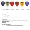 Alice Delrin Anti-Slip Fast Rebound Matte Guitar Pick for Acoustic, Electric, and Bass Guitars.