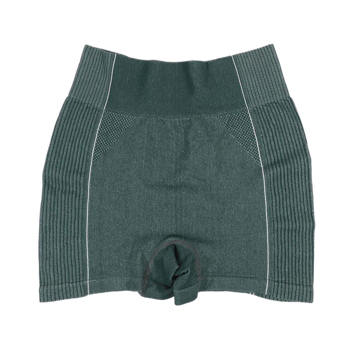 

Женские фитнес-йога брюки с высокой талией для леди, для велоспорта на открытом воздухе, бега, бесшовные фитнес-костюмы, тонкие спортивные шорты с защитой от просвечивания one size зелёный