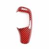 Car Central Console Series GT Gear Shift Knob Cover For BMW 3 4 Red Carbon Fiber