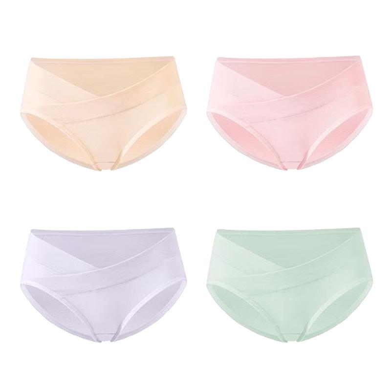 

Хлопковое нижнее белье для беременных JOYNCLEON с низкой посадкой XXL