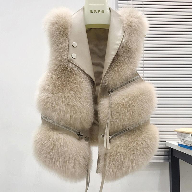 Womens Short Faux Fur Vest 2025