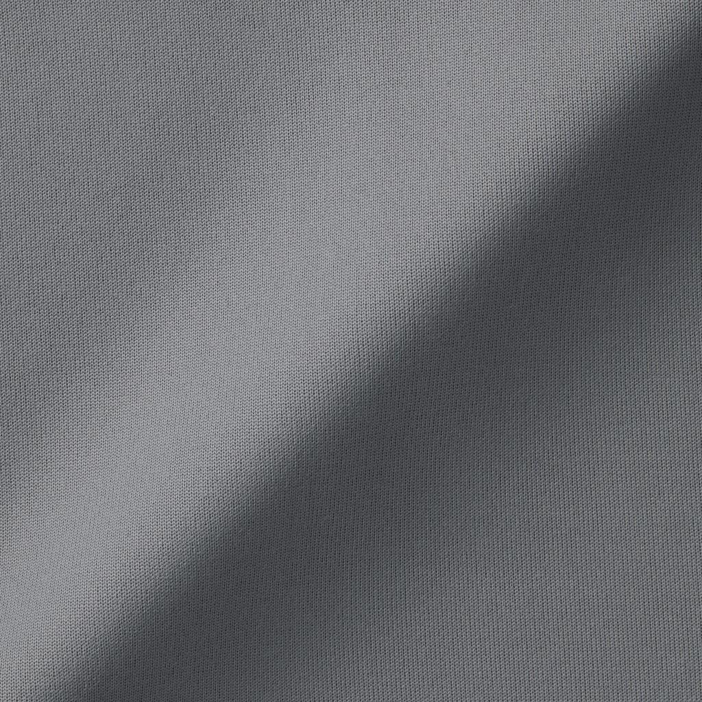 MUJI Recycled Polyester Jersey Jacket Size CBA07A3S (Kids), Unisex, Gray, 110,