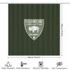 Black Cat Shower Curtain Halloween Decoration Waterproof Bathroom Accessories For Home Decor White Black Cats Print 3D Printed P